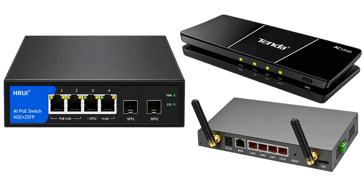 Network Switch Components