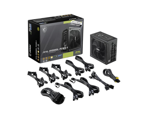 MSI MAG A1000GL PCIE5 II power supply unit