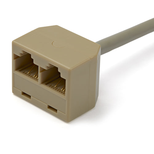 RJ45 Splitter StarTech.com 2-to-1 Ethernet Connector Cat5e 0.33m