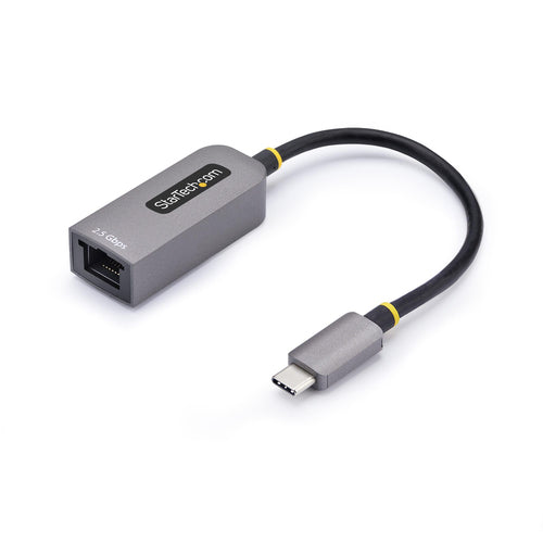 USB-C to Ethernet Adapter StarTech.com C22G 2.5GbE NBASE-T Thunderbolt Compatible - C22G-USB-ETHERNET