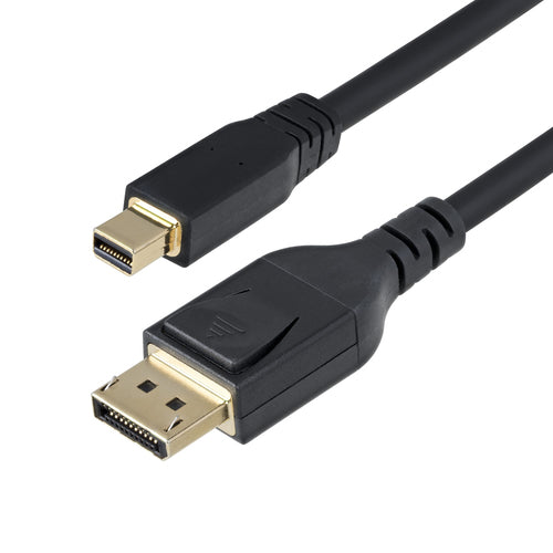 DisplayPort Cable StarTech.com Mini DisplayPort to DP 8K 60Hz 4K 120Hz 3m Male to Male - DP14MDPMM10F