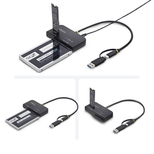 SATA Adapter StarTech USB-C USB-A 10Gbps Tool-Free M.2 NVMe SSD - USB31CSAT3M2E