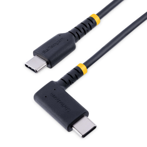 USB Cable StarTech.com R2CCR-2M 6.6ft USB-C 60W 3A PD Rugged Right-Angled - R2CCR-2M-USB-CABLE