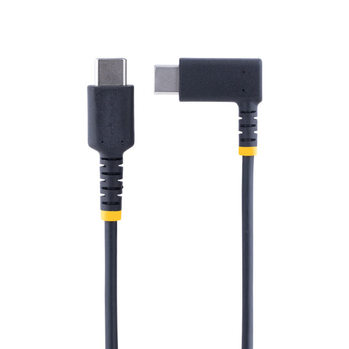 USB Cable StarTech.com R2CCR-2M 6.6ft USB-C 60W 3A PD Rugged Right-Angled - R2CCR-2M-USB-CABLE