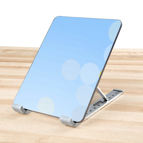 Laptop Stand StarTech.com LAPTOP-RISER-BAR Foldable Adjustable Ventilated Aluminum 22lb Capacity - LAPTOP-RISER-BAR