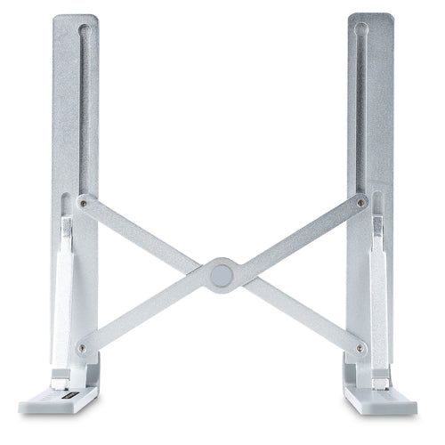 Laptop Stand StarTech.com LAPTOP-RISER-BAR Foldable Adjustable Ventilated Aluminum 22lb Capacity - LAPTOP-RISER-BAR
