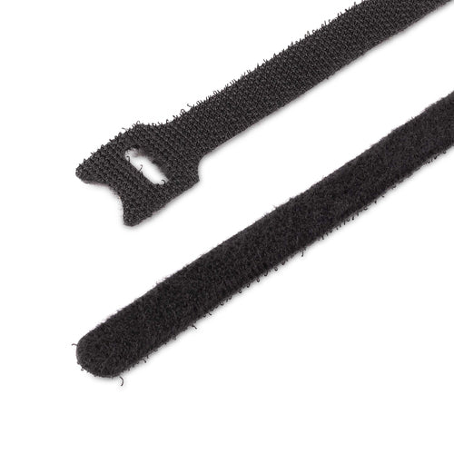 Cable Ties StarTech.com B506I 6in Hook & Loop Adjustable Black - B506I-HOOK-LOOP-TIES