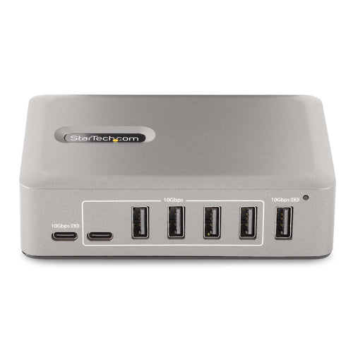 10-Port USB-C Hub StarTech.com 65W Power Supply 10Gbps