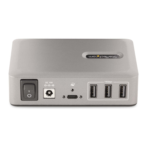 10-Port USB-C Hub StarTech.com 65W Power Supply 10Gbps