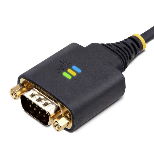 USB to Serial Adapter Cable StarTech.com 6.6ft USB-A to DB9 RS232 ESD Protection - 1P6FFC-USB-SERIAL