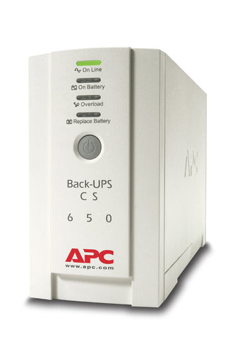 Uninterruptible Power Supply APC Back-UPS BK650EI 650VA 4x C13 USB 0.65kVA - BK650EI