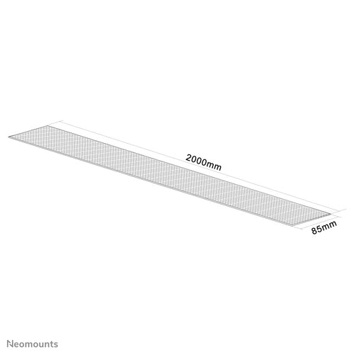 Cable Organizer Neomounts NS-CS200BLACK for 8-10 Cables Universal Plastic - NS-CS200BLACK