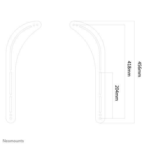 Neomounts NS-SB100 speaker mount