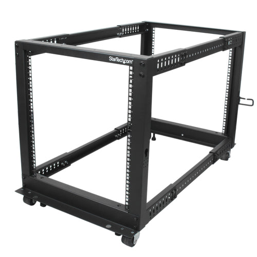 Server Rack StarTech.com 4POSTRACK12U 12U Capacity 544kg Mobile Design