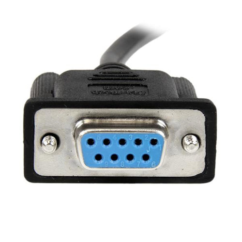 Serial Cable StarTech.com SCNM9FF2MBK 2m DB9 F/F - SCNM9FF2MBK