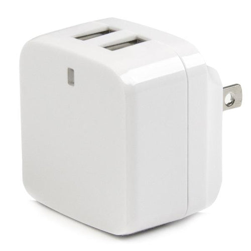 Mobile Device Charger StarTech.com USB2PACWH 17W Dual USB 3.4A