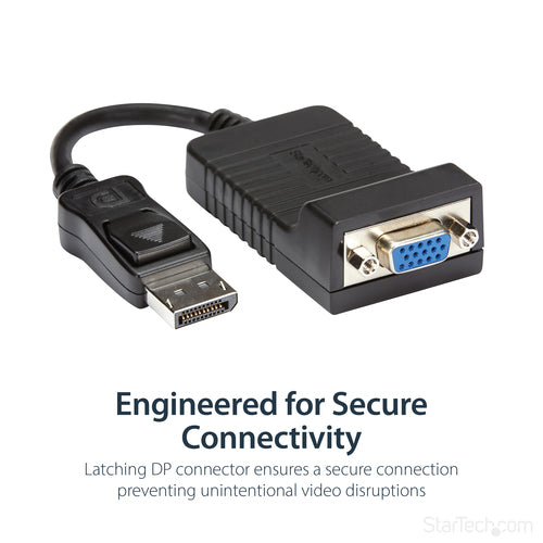 Video Adapter StarTech.com DP2VGA 1080p Active DP to VGA 0.08m