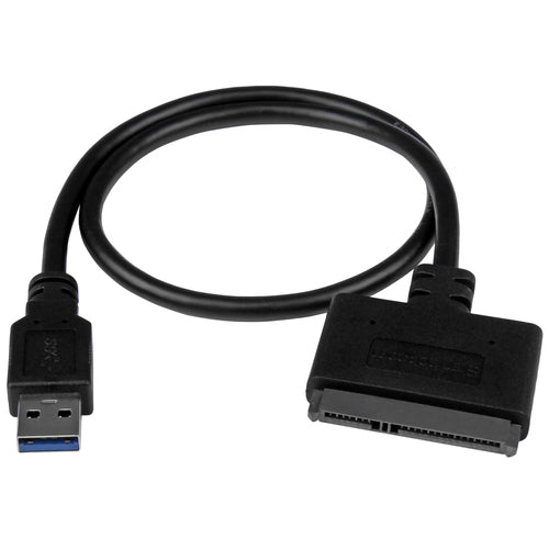 USB 3.1 to SATA Hard Drive Adapter 10Gbps UASP 0.5m Black