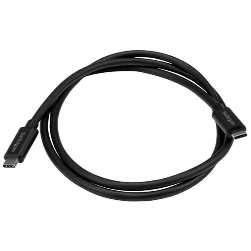 USB Cable StarTech.com USB31CC1M 10Gbps 60W Power Delivery 8K 1m Male/Male - USB31CC1M