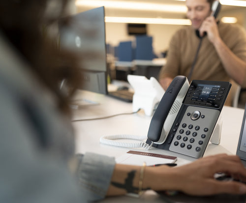 HP Poly Edge E300 and PoE-enabled IP phone