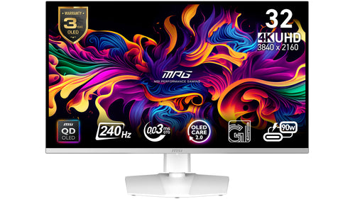 MSI MPG 321URXW QD-OLED computer monitor