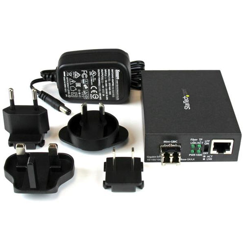 Network Media Converter StarTech MCM1110MMLC 1000Mbit/s 550m MM LC