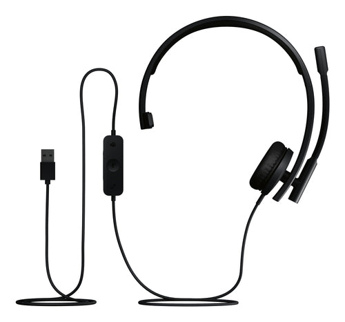 Headset Logitech H570e Wired Office Call Center Black - 981-001426