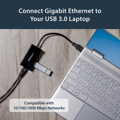 USB to Ethernet Adapter StarTech.com USB31000S2H 5000 Mbit/s USB 3.0 Compact