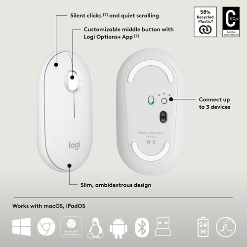 Logitech Pebble 2 Combo keyboard