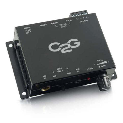 15W Mini Audio Amplifier C2G 3.5mm Input High-Performance