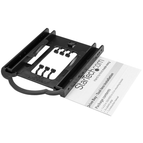 2.5 Inch SSD/HDD Mounting Bracket for 3.5 Inch Drive Bay Tool-less Installation