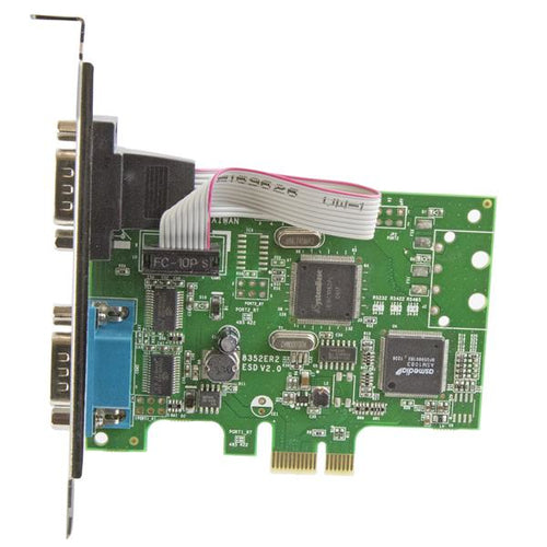 Serial Card StarTech.com PEX2S1050 2-Port PCIe RS-232 Full-height Low-profile - PEX2S1050