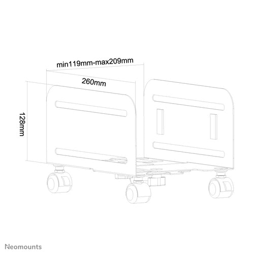 Neomounts CPU-M100BLACK CPU holder