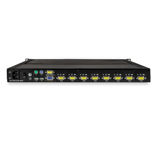 StarTech.com RKCONS1708K 8 Port Rackmount KVM Console - 17" LCD Monitor