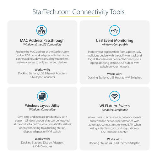USB-C Multiport Adapter StarTech 4K HDMI 10Gbps Dock Portable