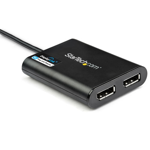 USB Graphics Adapter StarTech.com USB32DP24K60 4K 60Hz Dual DisplayPort USB Type-A - USB32DP24K60