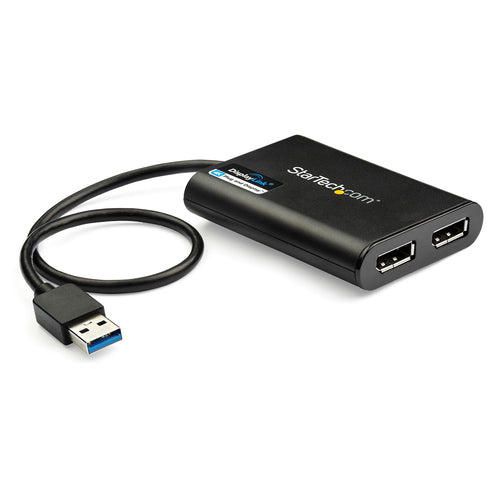 USB Graphics Adapter StarTech.com USB32DP24K60 4K 60Hz Dual DisplayPort USB Type-A - USB32DP24K60