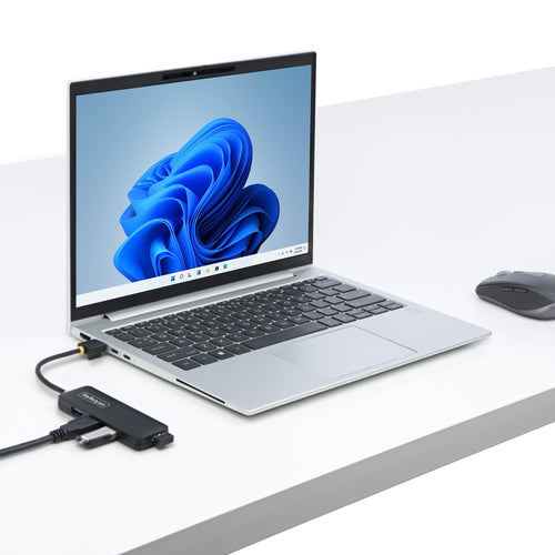 4-Port USB-A Hub 5Gbps StarTech.com Portable Splitter