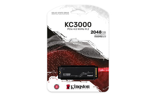 M.2 NVMe SSD 2TB KC3000 7000MB/s Kingston Technology