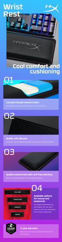 HyperX - Mouse wrist rest