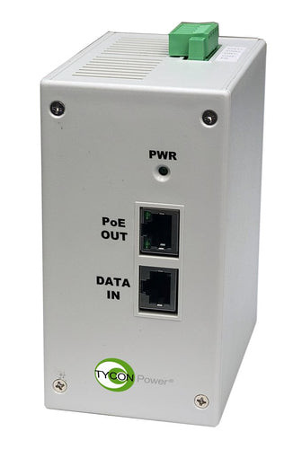Tycon Systems TPDIN-1256GD-BT PoE adapter