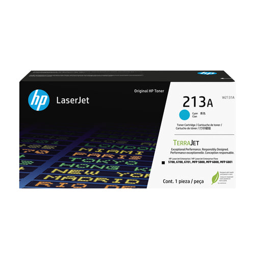 Toner Cartridge HP 213A Cyan 3000 Pages - W2131A