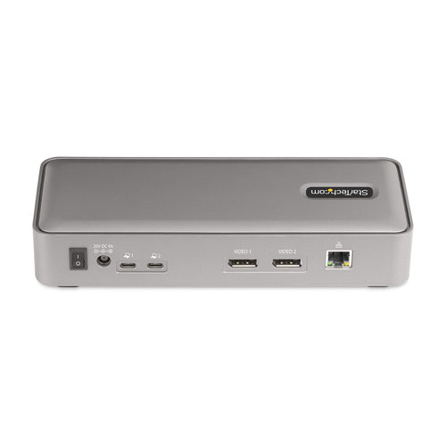 KVM Switch StarTech.com 129UE-USBC-KVM-DOCK Dual-Laptop USB-C Dock 4K 60Hz DisplayPort 5-Port USB Hub - 129UE-USBC-KVM-DOCK
