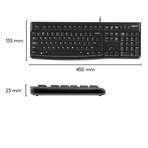 Logitech K120 keyboard