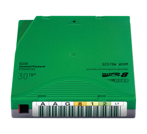 Data Cartridge HPE LTO-8 30TB WORM LTO 30TB 30-Year - Q2078W