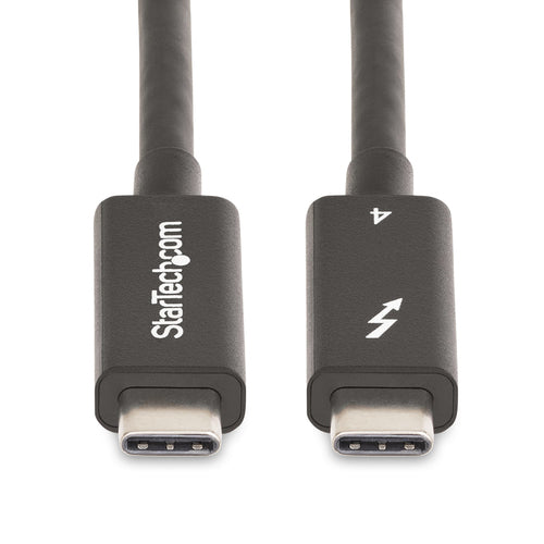 Thunderbolt Cable StarTech.com A40G2MB-TB4-CABLE 40Gbps 100W Power Delivery 4K/8K - A40G2MB-TB4-CABLE
