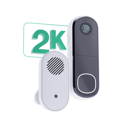 Arlo Essential 2 Video Doorbell 2K With Chime V2 BNDL