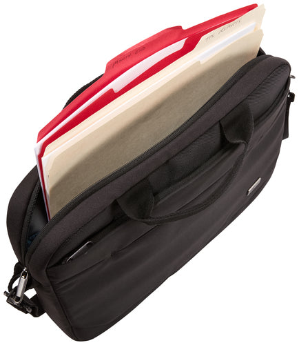Messenger Case Case Logic Advantage ADVA-114 Lightweight Black 14-Inch Laptop Compatible