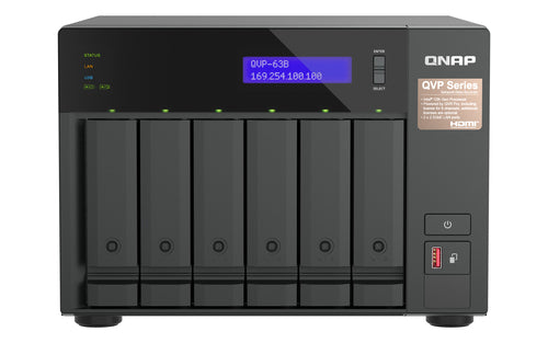 QNAP QVP-63B NAS/storage server
