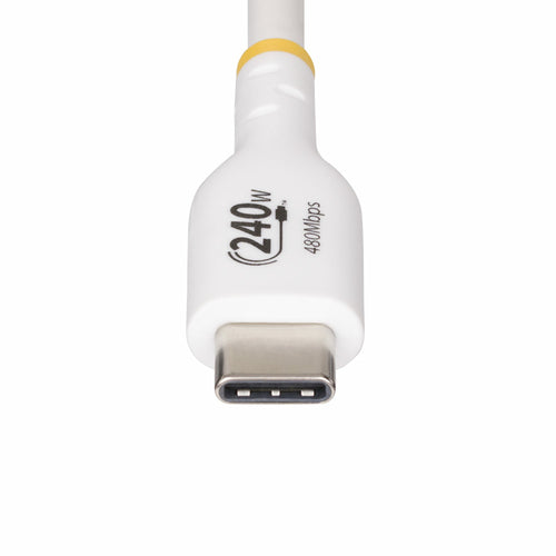 USB Cable StarTech.com USB2EPR2MW 2m USB-C 240W PD EPR Data Transfer TPE Jacket - USB2EPR2MW